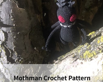 Mothman Crochet Pattern PDF Download