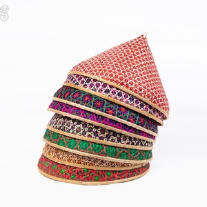 Handmade Bamboo Thai Pikon Flower Pattern Lampshade, Asian Lampshade, Bohemian Decor, Boho, Handcrafted, Colorful Lampshade, Multicolor Lamp