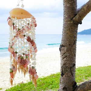 Handmade Windchime | Shell Windchime | Garden Decor | Housewarming Gift | Home Decor | Boho Home Decorations | Shells | Nautical Patio Decor