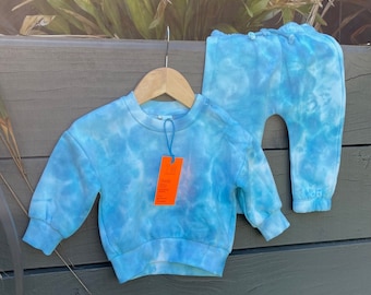 Babies and Toddlers - Handmade Tie Dye Windcheater & Trackpants/Sweatpants/Joggers