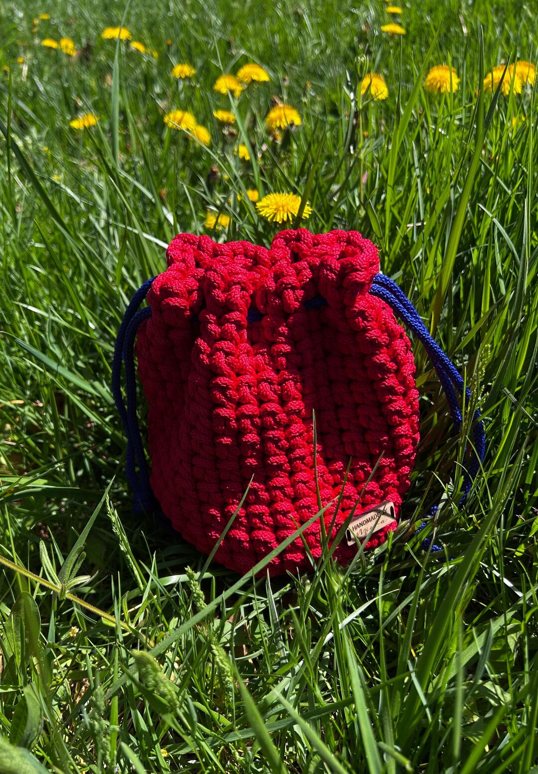 Crochet Bucket Pouch - Etsy