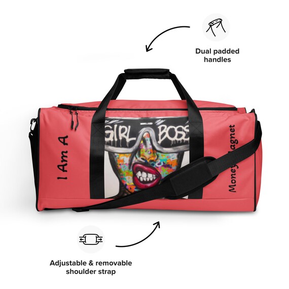 Boss duffle deals bag