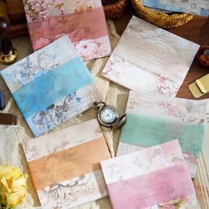 50 stuks, vintage bloemenpapier kortstondig, achtergrondversiering, plakboek, collage, ongewenste dagboek, tijdschriftbenodigdheden, papierbundel, PP21