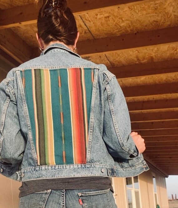 The lucinda Western Womens Jean Jacket 