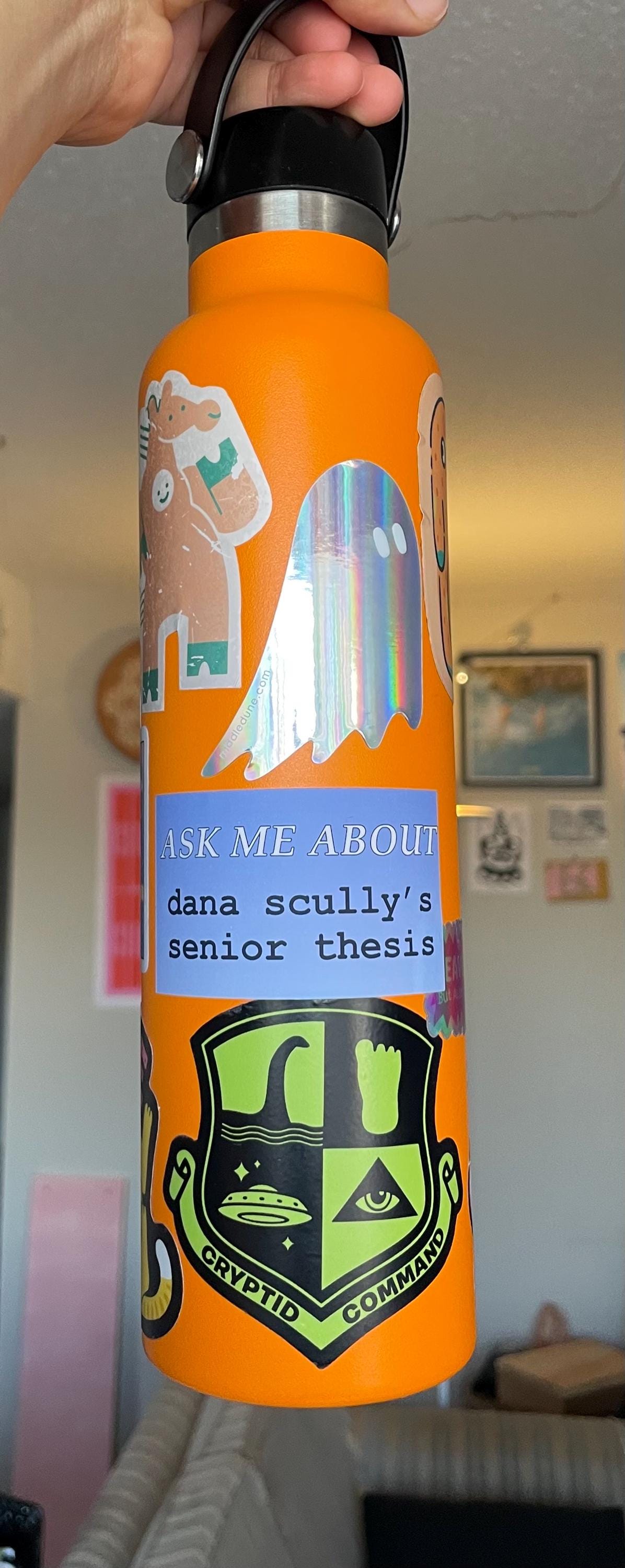 Senior Thesis Scully X-files Sticker - Etsy