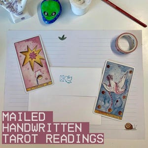 Lecturas de tarot escritas a mano por correo