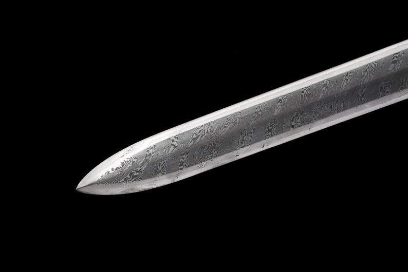 One Body Sword Handmade Swords, Real Sword Eightfaced Han Sword