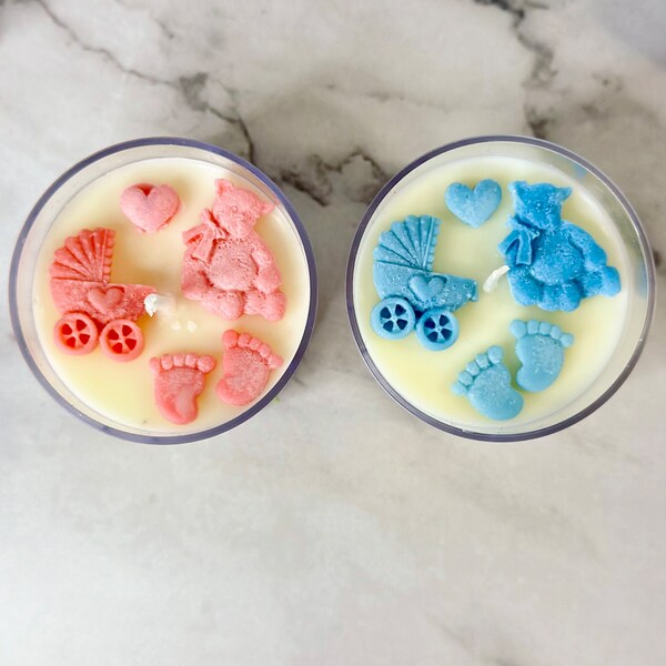 Baby Shower Tealight Etsy