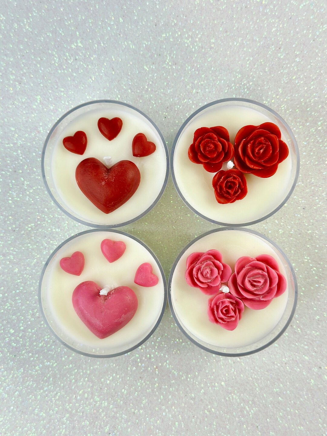 Valentine Tealight Candles, Holiday Candle, Cute Candle, valentine Gift