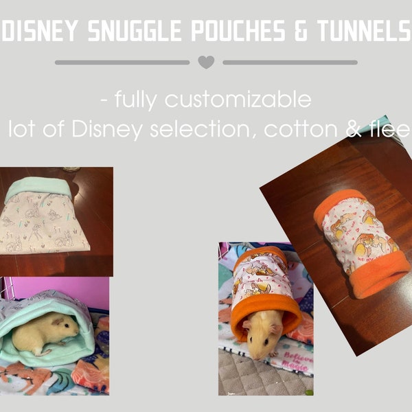 disney snuggle pouches & tunnels