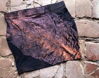 100% Cotton Mini Skirt SI M/L Techno Punk Psy Goa Tribal Urban Tekno Rave Wear