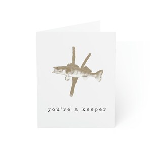 Vous êtes une carte de vœux de gardien, une carte de pêche, une carte de Saint-Valentin, une Saint-Valentin drôle, des cartes d’amour, un amoureux du lac, une carte d’anniversaire pour lui