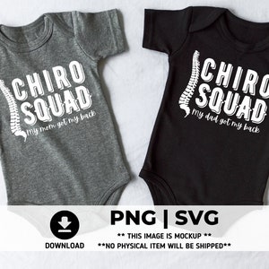 Perfect Chiropractor gifts to make! Chiropractor SVG and PNG