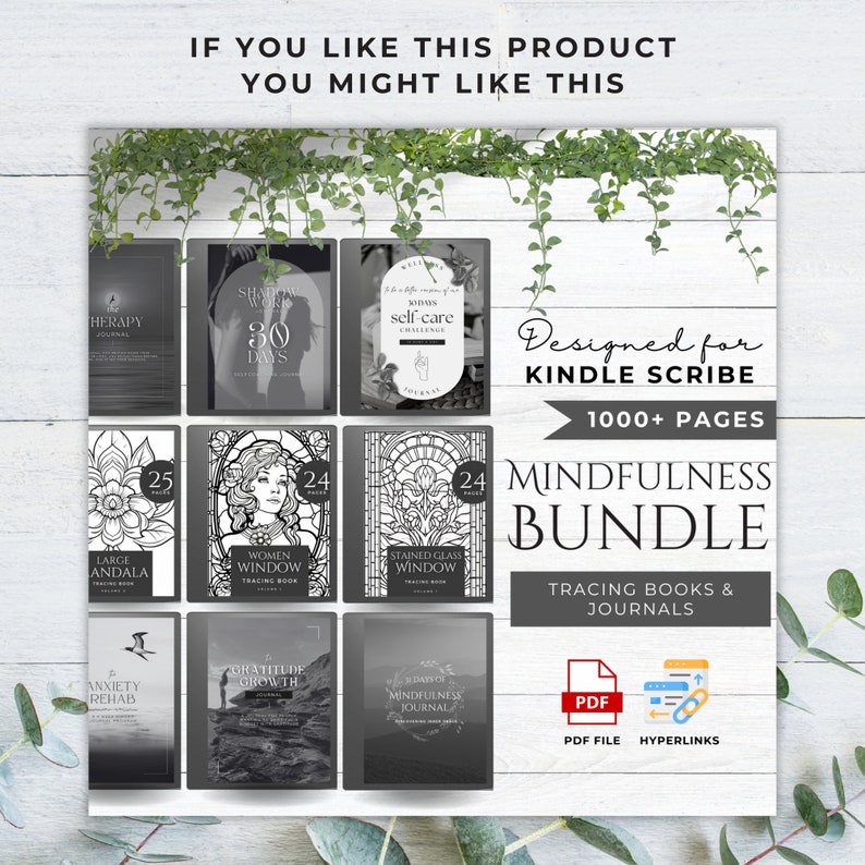 Kindle Scribe Gratitude Journal Kindle Scribe Templates Kindle Scribe Planner Kindle Template | The Gratitude Growth Journal