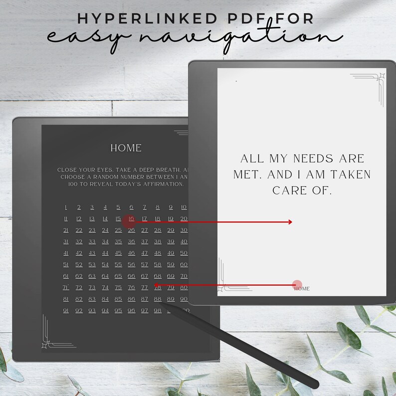 Kindle Scribe Affirmation Quotes Kindle Scribe Templates Kindle Scribe Planner Kindle Scribe PDF Kindle Scribe Digital Affirmation Cards