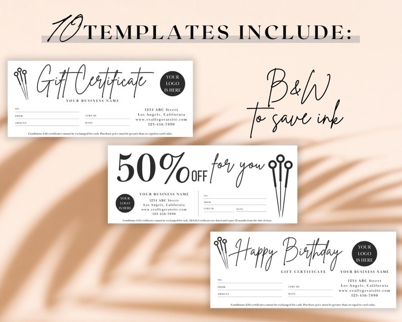 Acupuncture Gift Certificate Templates is Perfect Acupuncture Gift for