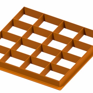 Multi Square Cookie Fondant Clay Cutter
