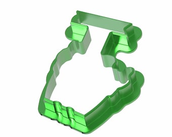 Strawberry Fruit Basket Sign Cookie Cutter