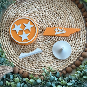TN Volunteers Tier Tray Decor - Table and Desk Art image 8