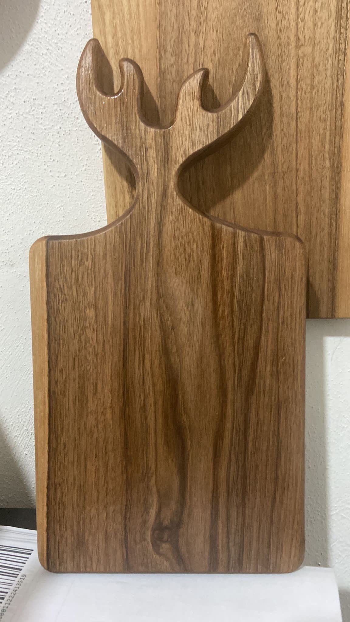Planche à Fromage Vintage En Bois Et Carrelage - Avec Couteau, Origine Portugal - Occasion