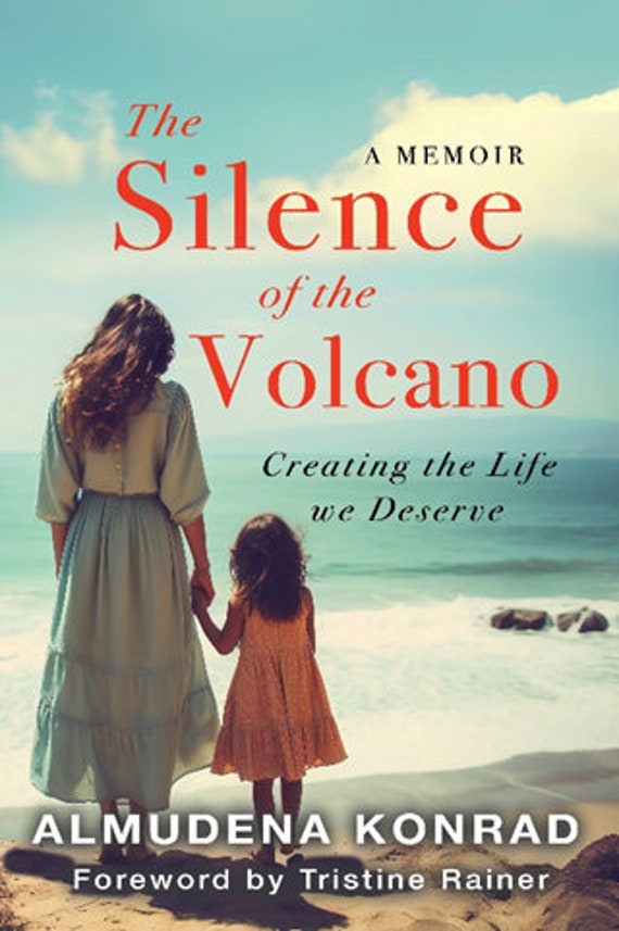 The Silence of the Volcano — signed by author — with Red Picture Jasper Bracelet