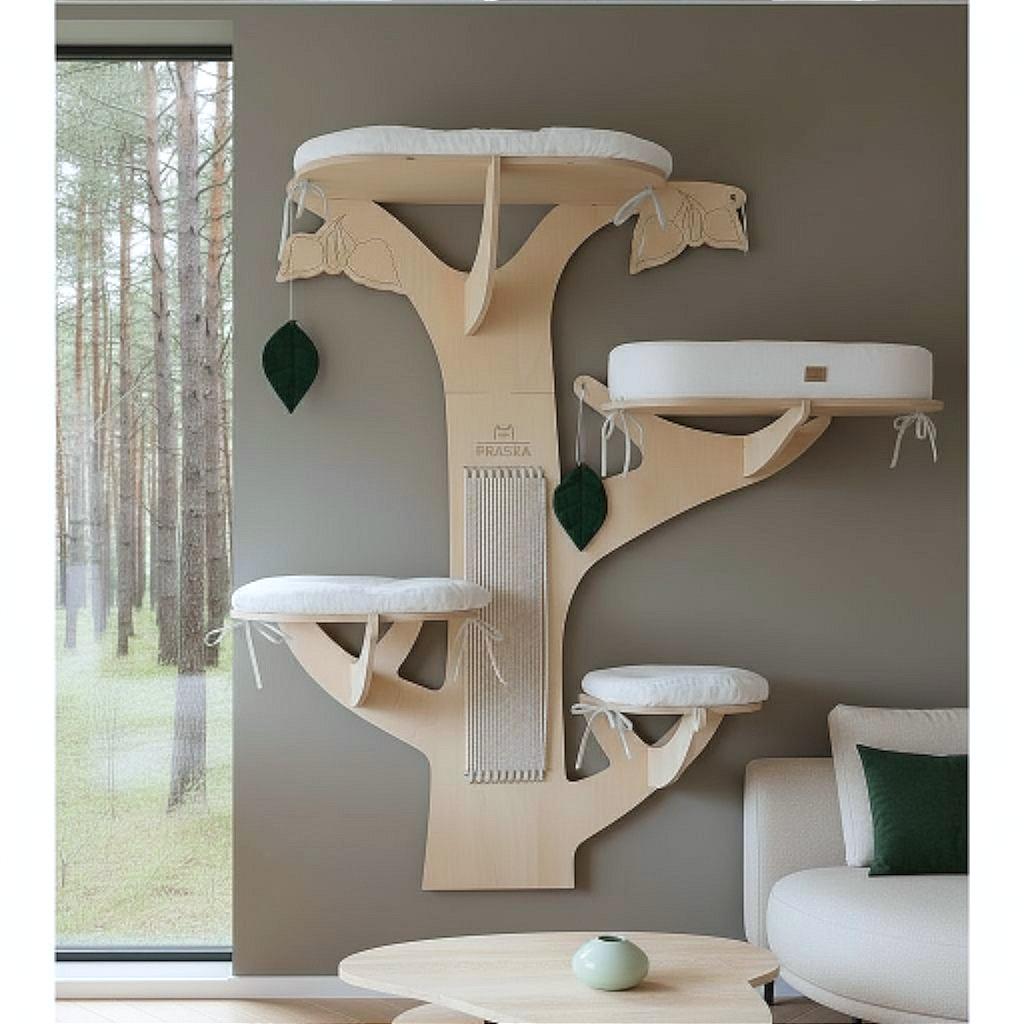 Extra Großer Kratzbaum Mit Metallrahmen & Hängematte Für Große Katzen – 101 Cm Kletterturm Mit Sisal