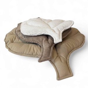 LEAF mat, pad - 3 sizes. Cats, dogs, pets, home decoration. Great cat & dog bed, beautiful cushion, pillow.