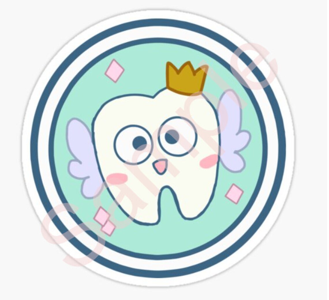 Instant Download Tooth Fairy Dollar Bucks Sticker Image - Etsy