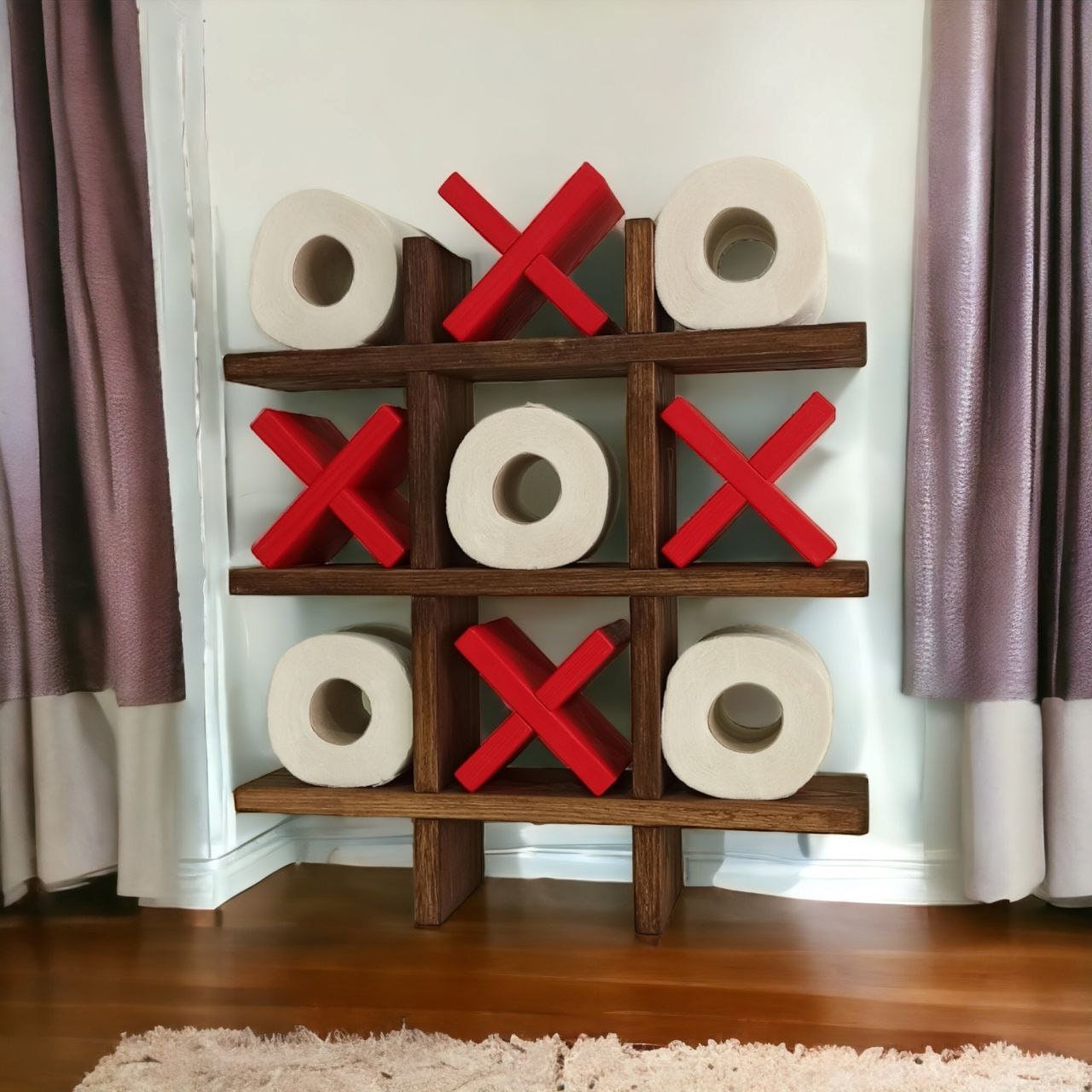 Toilet Paper Display Bath Room Decor Bath Room Organization Etsy