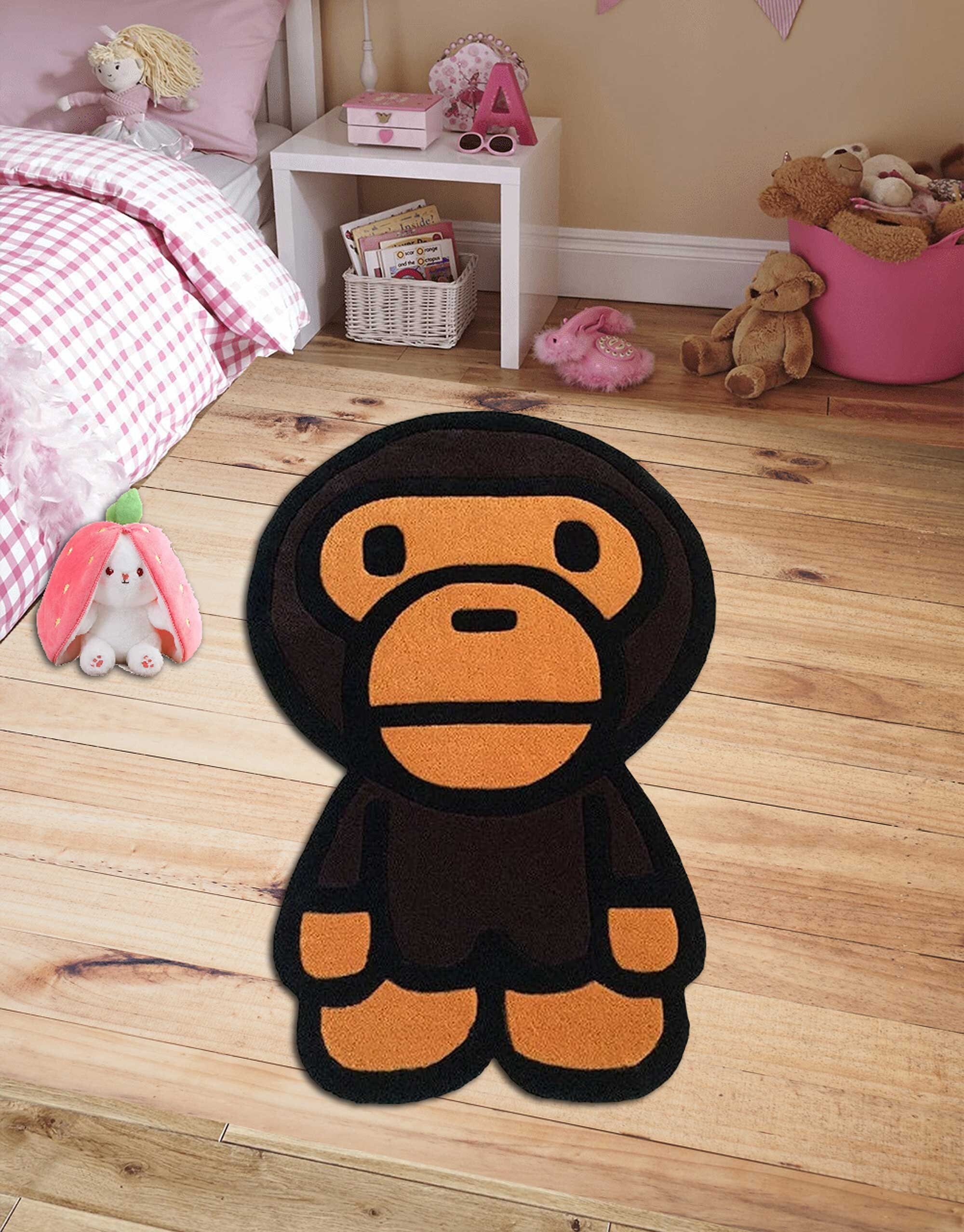 bape supreme rug