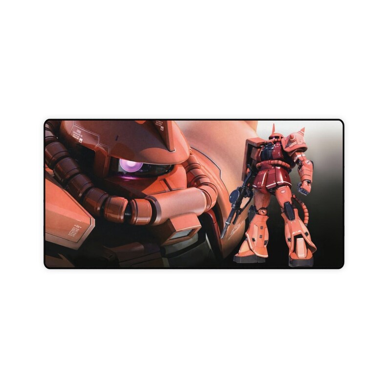 Zaku II Oversized Game/desk Mat Gundam Etsy UK