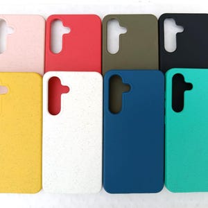 Coque écologique pour Samsung Galaxy A16 A26 A36 A56 4G 5G, semi-biodégradable et durable, coque de protection pour téléphone portable