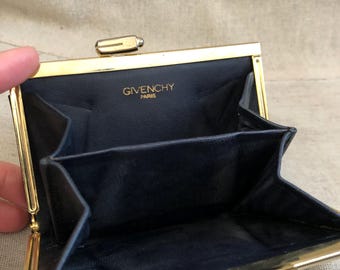 ♡ GIVENCHY ♡ Vintage ♡ coin case ♡ Givenchy Vintage Clasp Coin Case Purse Unused | eBay