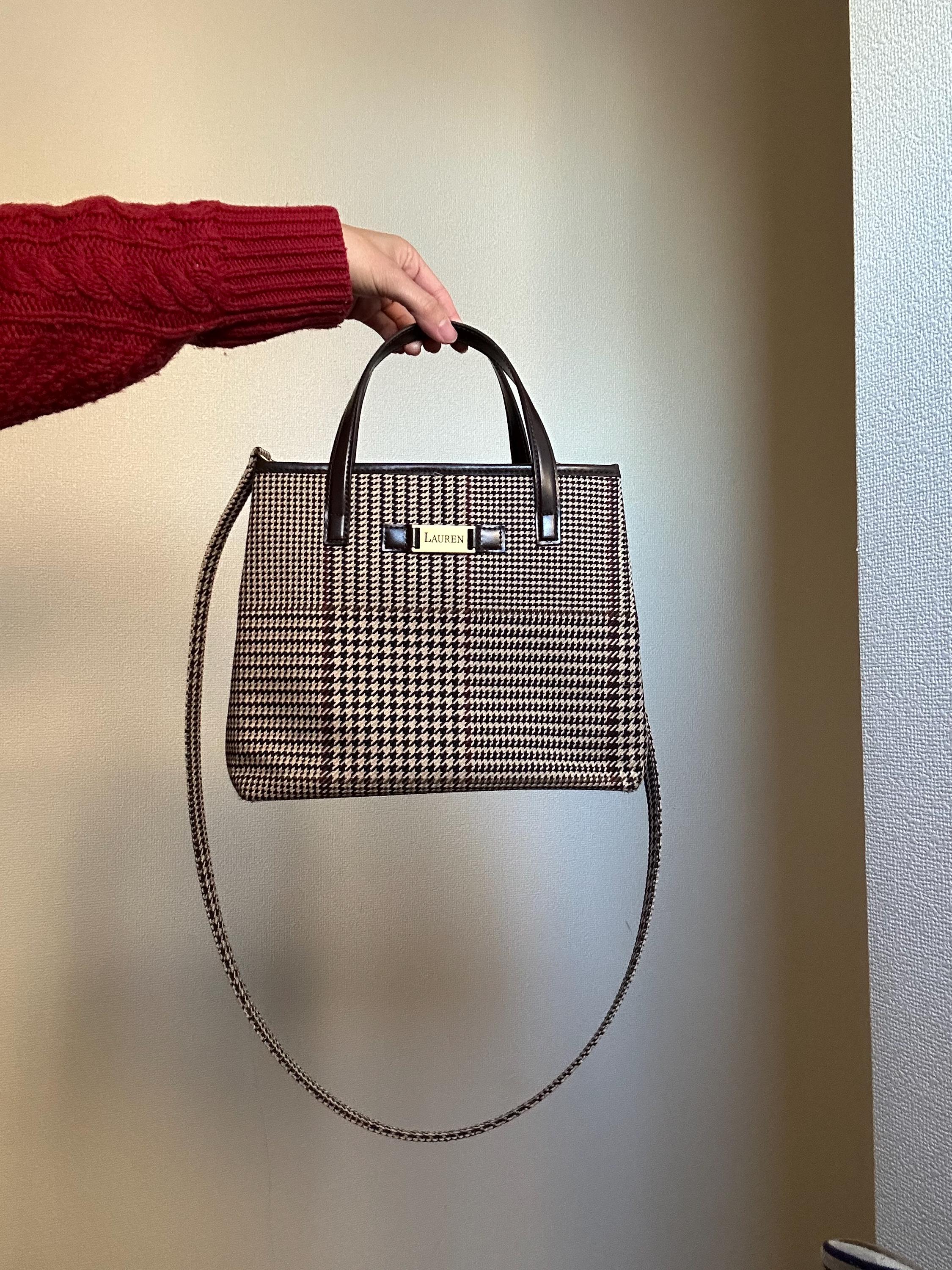 バッグ 80s vintage Ralph Lauren hand bag Vintage 80s Polo Ralph Lauren Purse ($10)--first vintage purse