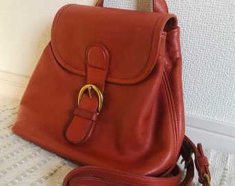 Red Coach Mini Back Pack (Authentic and Preloved)