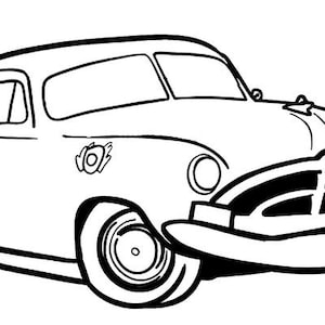 Hudson hornet digital SVG file