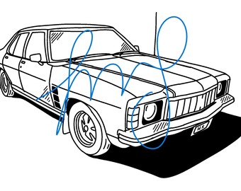Holden Monaro Digital SVG File - Etsy