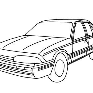 Holden VL Digital SVG File