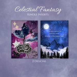 Himmlischen Mond Kindle Einsätze