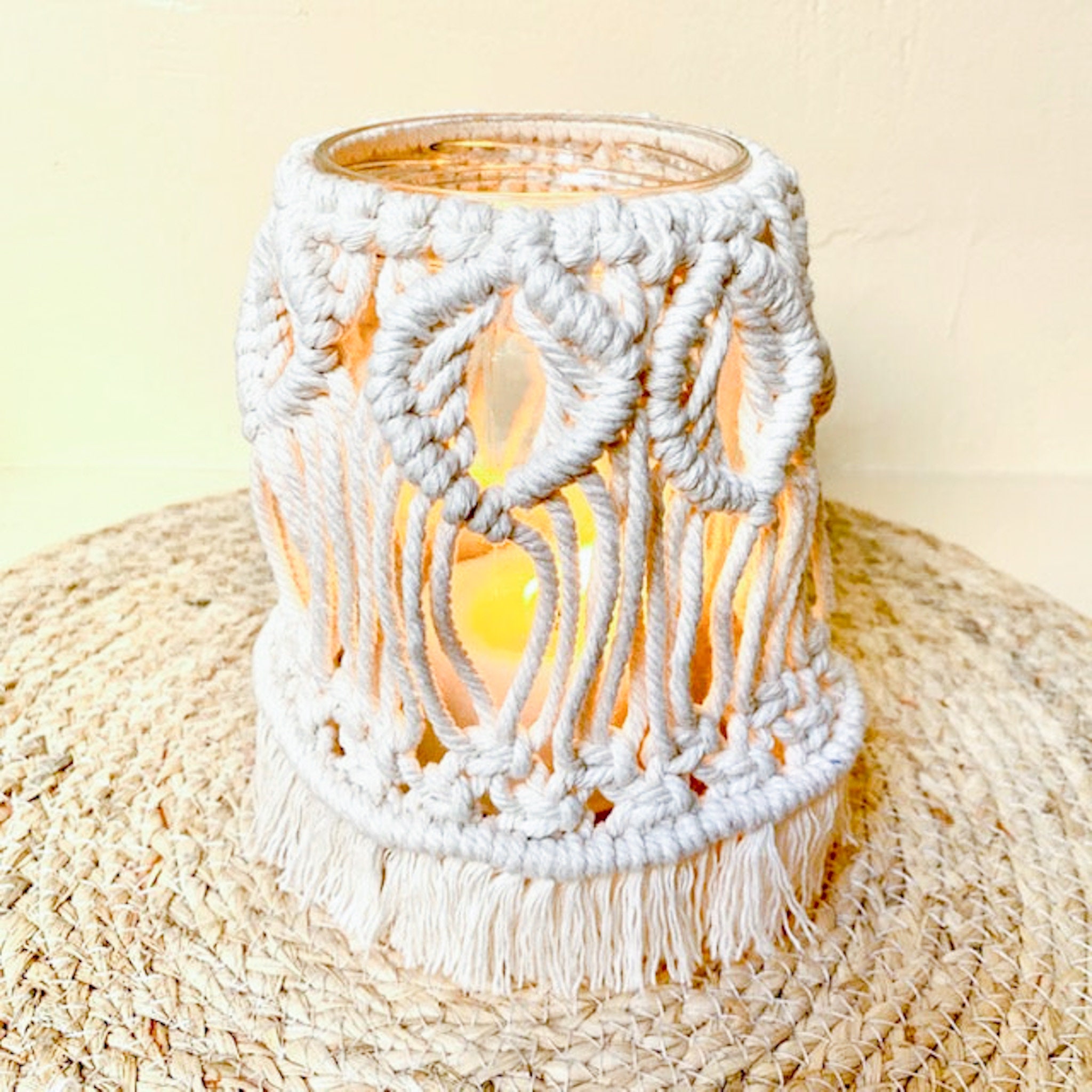 Photophore et Vase Oeillets