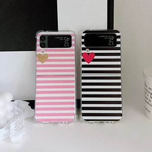 MVYNO Black Checks Premium Samsung Galaxy Z Flip 5 Case  (MCover039-Flip5-BLC)