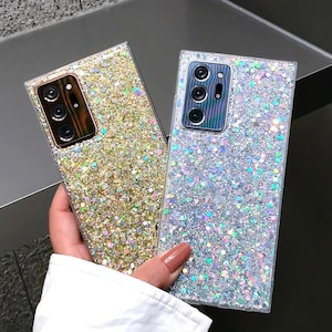 Glitter Phone Case, Bling Phone Case, Diamond case for iPhone Samsung Galaxy S22 Ultra S20 S21 FE S10 Plus A53 A73 A52 A72 A32 Case