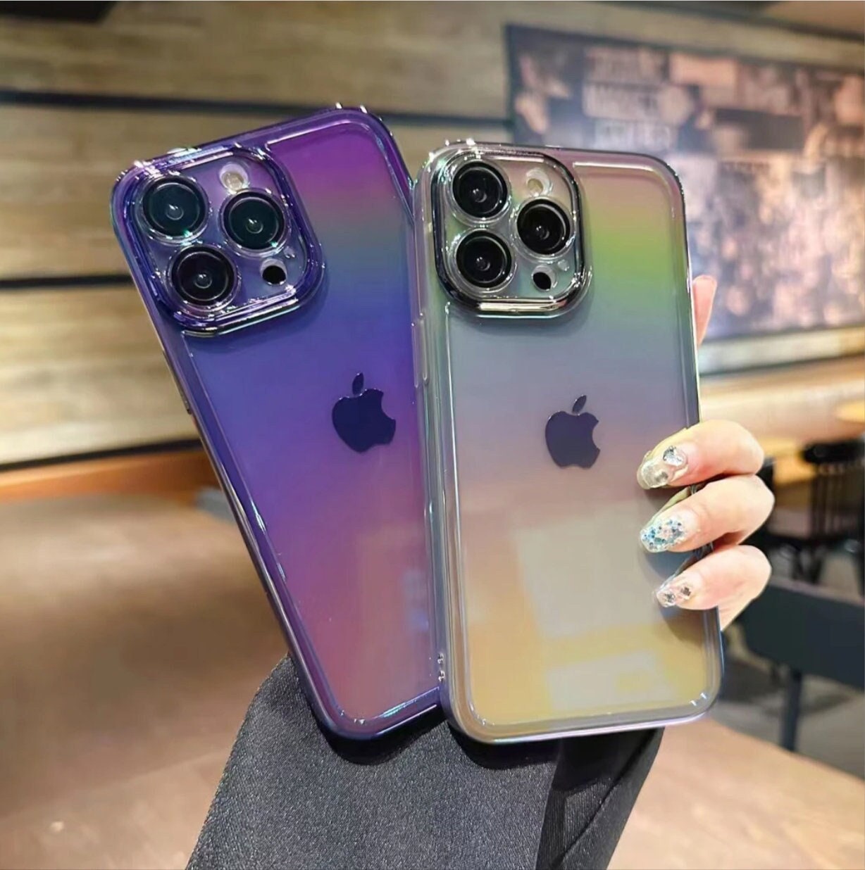 Coverlab iPhone 7 Plus Case, iPhone 8 Plus Case, Glitter Cute Phone Case Girls