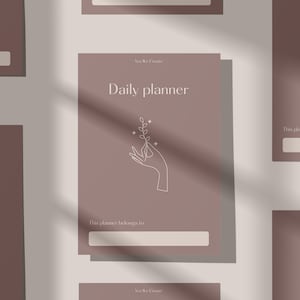 Daily Planner & Gratitude Journal Bundle (Digital Download)