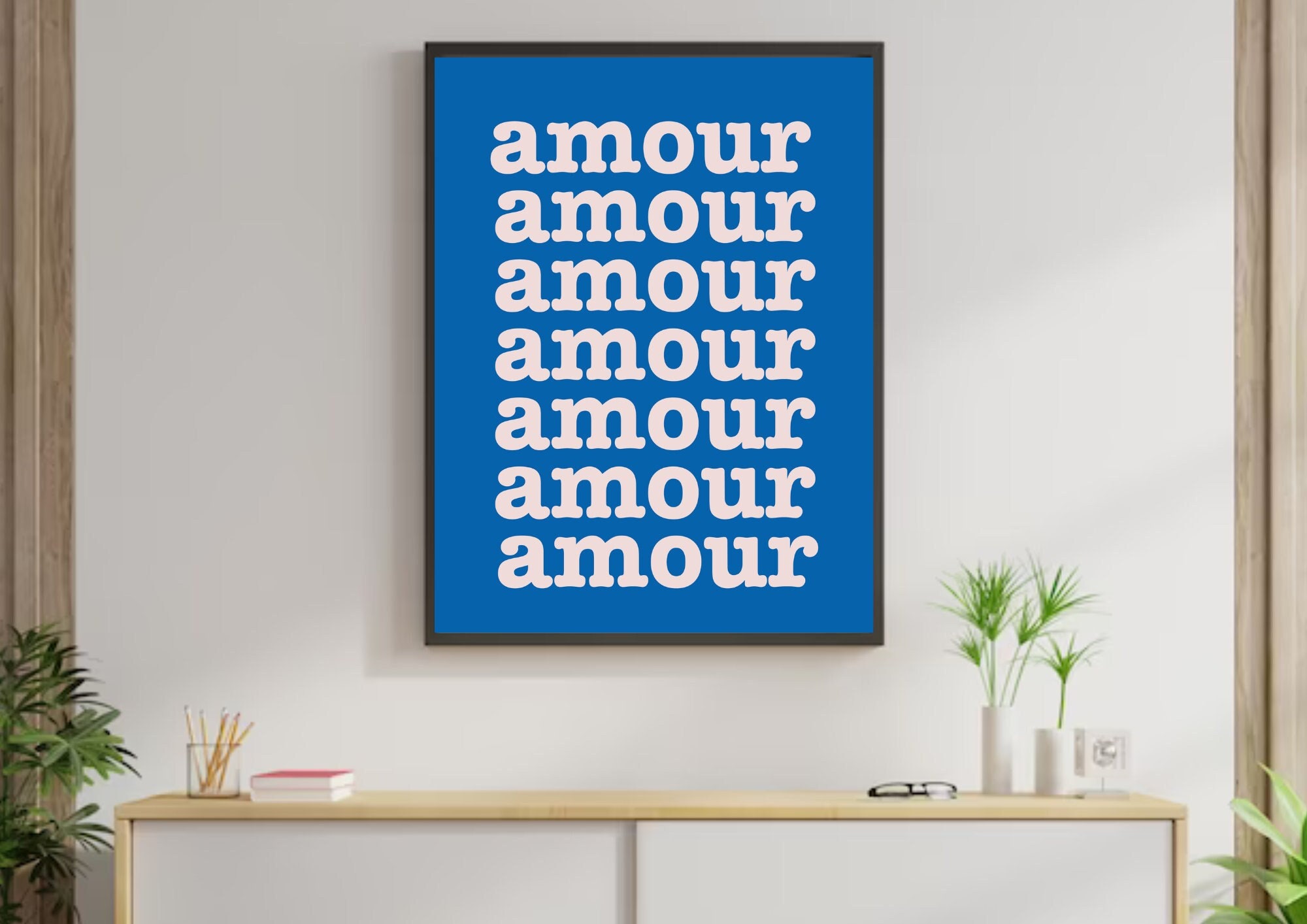 Poster amour -  France