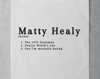 Matty Healy Tote Bag | FREE UK DELIVERY