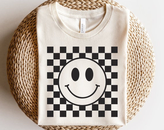 Retro Smiley Face Sublimation SVG Cut File Smile Svg Smiley Sublimation ...
