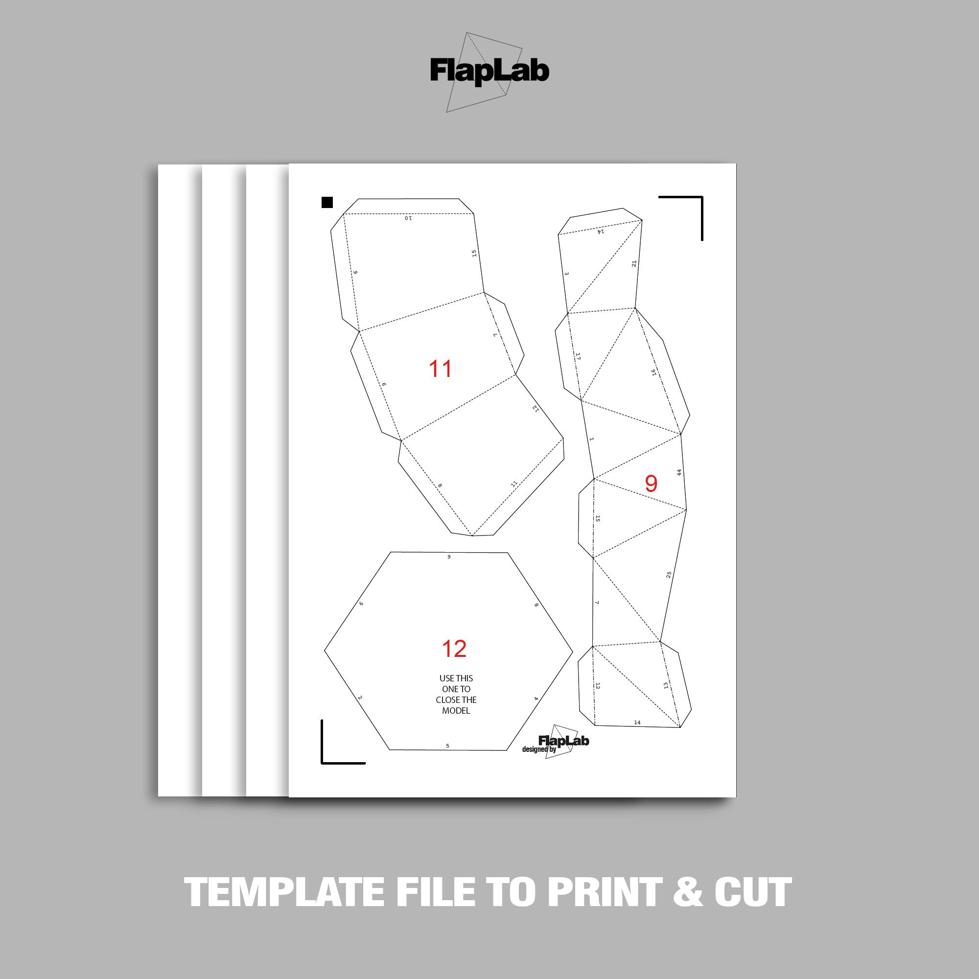 Papercraft Rabbit Sculpture Bunny Papercraft Papercraft Etsy