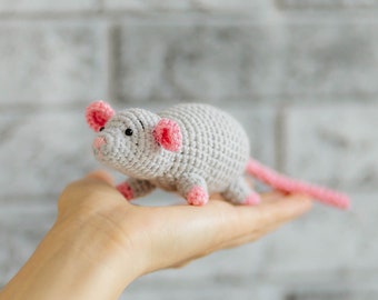 Crochet pattern mouse, crochet mouse pattern, amigurumi mouse pattern, easy amigurumi pattern, crochet easy pattern, mouse crochet pattern