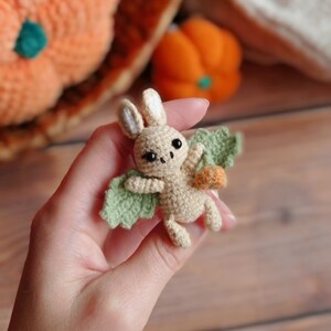 Crochet pattern Halloween, crochet halloween present, amigurumi halloween bat, crochet halloween toy pattern, amigurumi halloween gift image 6
